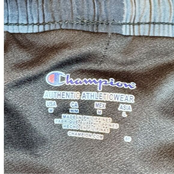 Champion Women's Blue Tie-Dye Shorts Sz M - Picture 6 of 12